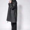 SCHWARZ REGENMANTEL DAMEN NUOVOLA