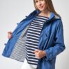 Blue-Horizon Damen Regenmantel Hindeloopen