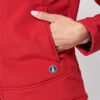 Rote Damen-Softshelljacke