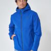Kobaltblaue Herren Softshelljacke
