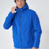 Kobaltblaue Herren Softshelljacke