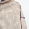 Beige Damen Regenmantel Wadden