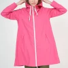 Hot Pink Damen Regenmantel Nuovola
