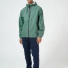 Grüner Herren Regenmantel Rigning