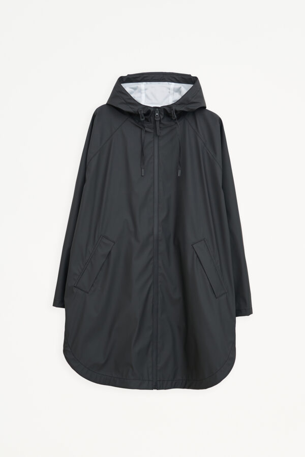 Schwarzer Regenjacke Sky